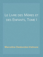 Le Livre des Mères et des Enfants, Tome I