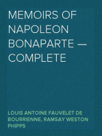 Memoirs of Napoleon Bonaparte — Complete