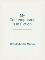 My Contemporaries In Fiction