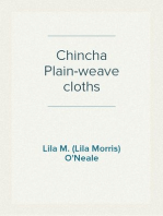 Chincha Plain-weave cloths