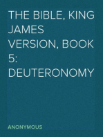 The Bible, King James version, Book 5: Deuteronomy