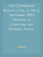 The Continental Monthly, Vol. 2, No 3,  September, 1862
Devoted to Literature and National Policy.