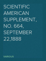 Scientific American Supplement, No. 664, September 22,1888