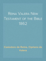 Reina Valera New Testament of the Bible 1862