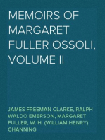 Memoirs of Margaret Fuller Ossoli, Volume II