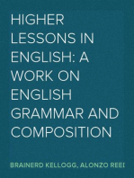 Higher Lessons in English