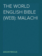 The World English Bible (WEB): Malachi