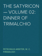 The Satyricon — Volume 02: Dinner of Trimalchio