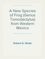 A New Species of Frog (Genus Tomodactylus) from Western Mexico