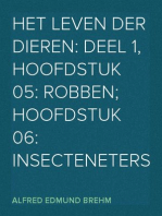 Het Leven der Dieren: Deel 1, Hoofdstuk 05: Robben; Hoofdstuk 06: Insecteneters