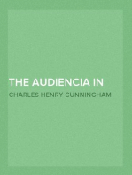 The Audiencia in the Spanish Colonies
As illustrated by the Audiencia of Manila (1583-1800)