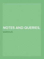 Notes and Queries, Number 188, June 4, 1853
A Medium of Inter-communication for Literary Men, Artists, Antiquaries, Genealogists, etc.