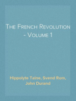 The French Revolution - Volume 1