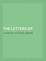 The Letters of Charles Dickens Vol. 1, 1833-1856