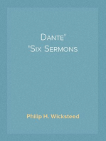 Dante
Six Sermons