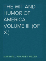 The Wit and Humor of America, Volume III. (of X.)