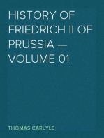History of Friedrich II of Prussia — Volume 01