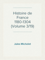 Histoire de France 1180-1304 (Volume 3/19)