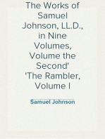 The Works of Samuel Johnson, LL.D., in Nine Volumes, Volume the Second
The Rambler, Volume I