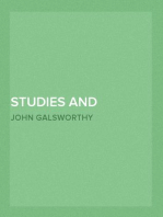 Studies and Essays: Quality and Others