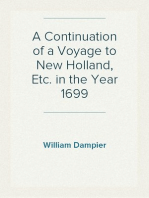 A Continuation of a Voyage to New Holland, Etc. in the Year 1699