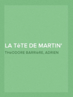 La tête de Martin
Comédie en un acte