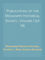 Publications of the Mississippi Historical Society, Volume I (of 14)