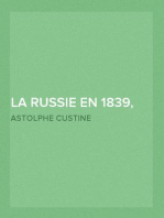 La Russie en 1839, Volume IV