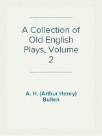 A Collection of Old English Plays, Volume 2