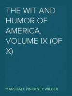 The Wit and Humor of America, Volume IX (of X)