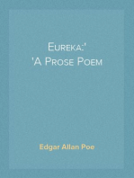 Eureka:
A Prose Poem