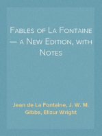 Fables of La Fontaine — a New Edition, with Notes