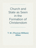 Church and State as Seen in the Formation of Christendom