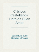 Clásicos Castellanos: Libro de Buen Amor