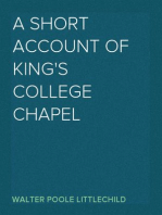 A Short Account of King's College Chapel