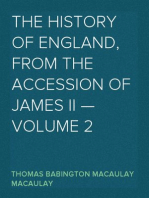 The History of England, from the Accession of James II — Volume 2