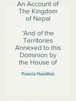 An Account of The Kingdom of Nepal
And of the Territories Annexed to this Dominion by the House of Gorkha