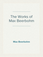 The Works of Max Beerbohm