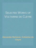 Selected Works of Voltairine de Cleyre