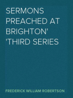 Sermons Preached at Brighton
Third Series