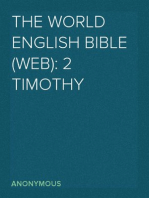 The World English Bible (WEB): 2 Timothy