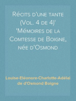 Récits d'une tante (Vol. 4 de 4)
Mémoires de la Comtesse de Boigne, née d'Osmond