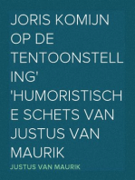 Joris Komijn op de Tentoonstelling
Humoristische schets van Justus van Maurik