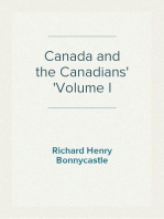Canada and the Canadians
Volume I
