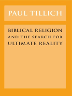 Biblical Religion and the Search for Ultimate Reality