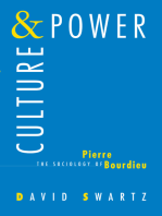 Culture and Power: The Sociology of Pierre Bourdieu