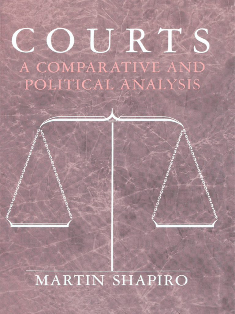 Courts by Martin Shapiro Book Read Online