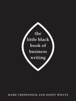 The Little Black Book of Business Writing