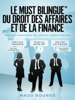 Le must bilingue du droit des affaires et de la finance: Glossaire numérique des affaires anglais-français