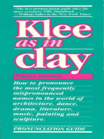 Klee as in Clay